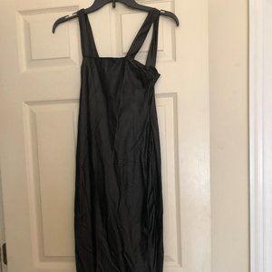 Shein Faux Leather Maxi Dress